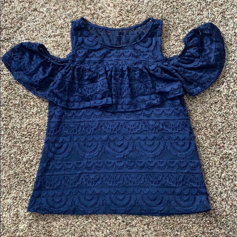 Euc Lilly Pulitzer lace Lyra top